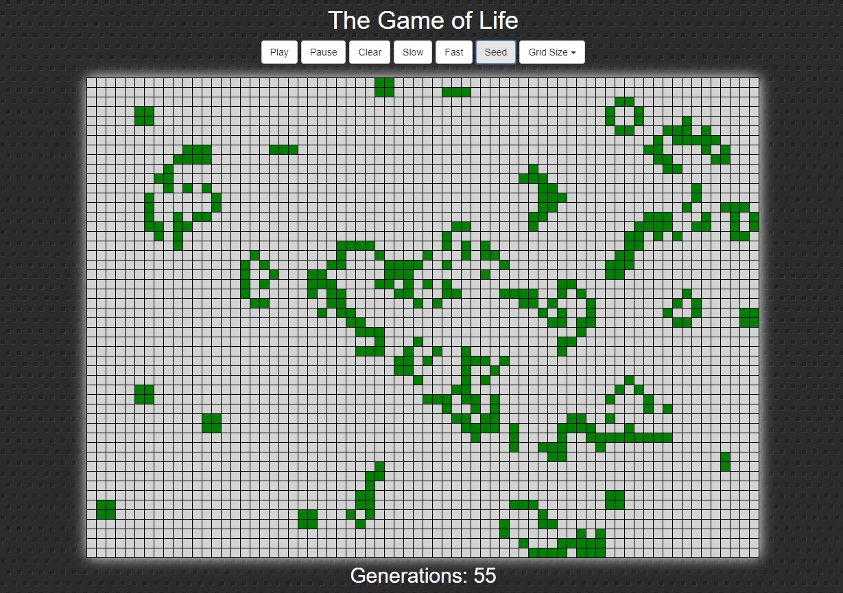 Screenshot of Game of Life
