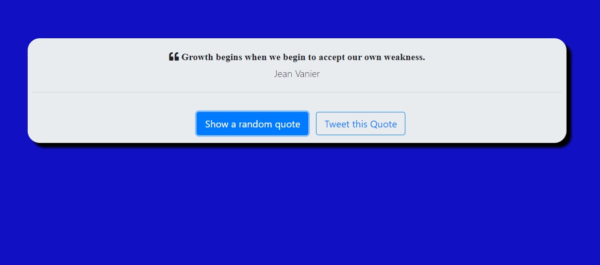 Screenshot of Quotinizer
